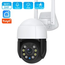 감시 카메라 CCTV 5MP 미니 PTZ 와이파이 IP 카메라 3MP 5X 디지털 줌 보안 CCTV AI 인간의 감지 자동 추적, 5MP 128G 카드 추가, 협동사, AU 플러그