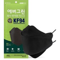 에버그린 황사 방역 마스크 대형 KF94, 1개, 30개