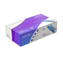 sunline 니트릴장갑 100매, L