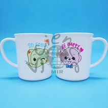 동물친구들시온컵(열감지컵)만들기(6인세트)
