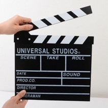 영화슬레이트 클래퍼보드 액션 무비 영화촬영소품