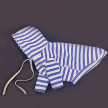 네츄럴 루즈 후드 댕댕이 티셔츠 블루 M 웰시코기 치와와 말티푸 애견 시추