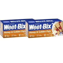 새니테리엄 위트빅스 허니 골든 오트 450g Sanitarium Weet bix Honey Golden Oats, 2팩