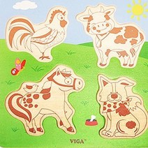 돌아기 영유아 초급 손잡이 퍼즐 놀이 장난감 동물 꼭지 소근육발달 2세 퍼즐 조카선물 손주선물 1세, 쿠팡쁘띠리쉬 1, 쿠팡쁘띠리쉬 본상품선택