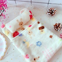 20cm 무속성 솜인형 침대 20cm 스타 인형 토끼 침대 이불 매트리스 베개, 샤토끼 침낭 옐로우, 평균 사이즈