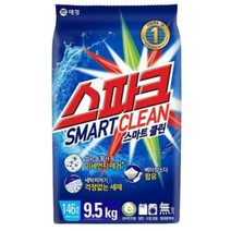 스파크 스마트클린 분말세제 리필, 9.5kg, 1개