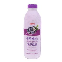 서울우유 블루베리 요구르트 750ML (보냉백/아이스박스中택1), 옵션1 - 보냉백포장 (보냉백+아이스팩)