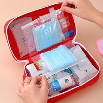 휴대용 구급 비상 상비 약 파우치 통 케이스 DD-11529