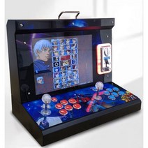 오락실 레트로 2023 월광보합 월광 게임기 분리형 가정용게임기 판도라박스 오락실게임, 01_双人一体机蓝色 | 单机标配 | 中国大陆