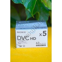 소니 SONY 미니 DV 카세트 테이프 5DVM63HD