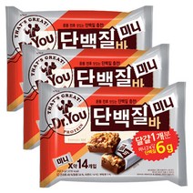 오리온 닥터유 단백질바 미니 202.5g x 3