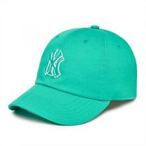 [국내매장판] 엠엘비 MLB 베이직 언스트럭쳐 볼캡 모자 NY (Mint)