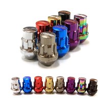 데일리쇼핑 차량용 휠 락너트 RAYS M12X1.5 도난방지 휠너트 타이어 휠볼트 휠너트 락볼트 차량용, RAYS락너트(블루20개SET)