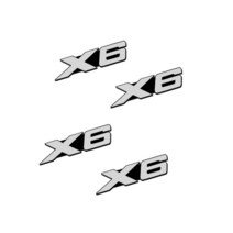 자동차 엠블럼 금속 오디오 스피커 스티커 4 입 BMW E87 E90 E46 E60 E70 G30 x x3x5x6x7 장식, 13 for X6 4pcs