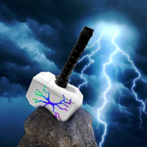 키콘토이 LED 망치 소프트건 장난감 망치너프건