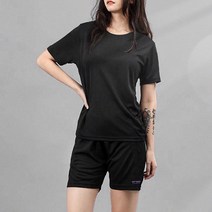 MAY 트레이닝 SET 기능성 쿨 퀵 드라이 반팔+반바지 여성 트레이닝복 상하의 세트