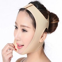 제이와이홀딩스 V라인리프팅밴드 비대칭 이중턱 고탄력밴드 M사이즈, 1개