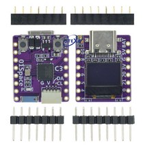 보드설계 코딩 Arduino microprython 용 0.42 인치 LCD risc-v WiFi 블루투스가 장착 된 ESP32 C3 개발 보드, [02] ESP32C3 Version