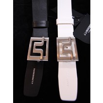 제이린드버그벨트 J.LINDEBERG Belt Slater 40 Pro Leather, 95 (34인치 전후), 화이트