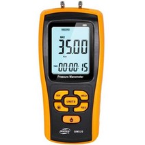 디지털차압계 풍압 마노메타 측정기 진공 압력 체크기, GM520 (범위  35Kpa)
