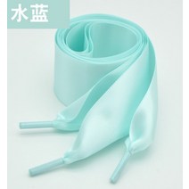 110cm 길이 패션 4cm 새틴 리본 끈 플랫 구두 끈 구두 와이드 끈