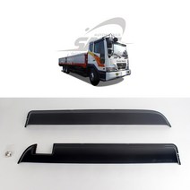 화물차용 트럭 대형차 빗물차단 썬바이저 몰딩 선바이저 1대 메가트럭 올뉴마이티 노부스 현대5톤 트럭, 트럭울트라(01년~04년), 쉐보레, 쉐보레