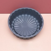 홈베이킹 케이크 디저트 실리콘 몰드 라운드 샬롯 팬 딸기 쇼트 베이킹 메리 앤/발레리나 스폰지 플란, Grey