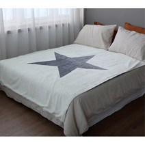소파 침대 무릎덮개 별모양 극세사담요 소품 쇼파담요 장식용 기념