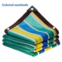 캐노피천막 방수천막원단 차광망 야외 햇빛 창고 HDPE UV 보호 그늘 메쉬 12 바늘 80 ~ 90% 비율 자동차 퍼, 08 Colored_13 2m X 7m