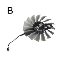 컴퓨터 Palit EMTek GTX1080Ti Jetstream VGA 카드 냉각 팬용 GTX 1080Ti GTX1080 Ti GPUCard 쿨러 95MM FD10015H12S G, [02] B FAN
