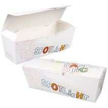 벅스웨이 핫도그케이스 상자/포장지, 임의, 200개