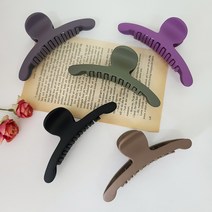 무광 왕 큰 올림머리집게핀 대형 헤어 긴머리핀 삔 RJ