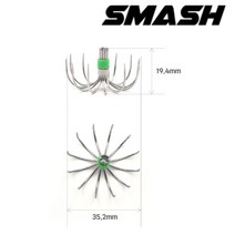 스매쉬 튜닝용 에기 바늘 훅 SM-EGH 쭈꾸미 갑오징어 애자튜닝용 연질바늘, 5.탈부착 고리형(A타입)