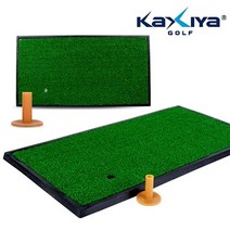 쭈bhnj__카시야 페어웨이 스윙매트 고무티 1개 증정 퍼팅연습 골프용 실내 용품♥hopenjoy!, ♥hopenjoy!