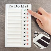 [생활양식] 투두리스트 자석 메모보드, 1개