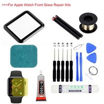 아이폰/아이패드/삼성 디스플레이 부품 교환용 수리장비 apple watch 723456 se 41mm 45mm 44mm 40mm 전면 유리 렌즈 교체용 전면 유리 렌즈 교체, s1 38mm
