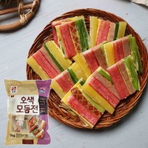 사조오양 오색모듬전 1kg, 1개
