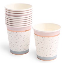 (주)파티해 감성 파티컵 (10개입), 스노우핑크