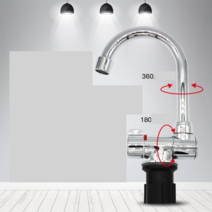 모터홈 캠핑카 카라반 씽크볼 접이식 수전 수도꼭지, 007 [싱글 콜드 스탠다드 모델]