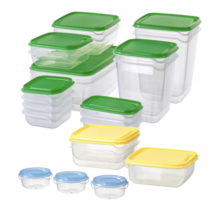 이케아 소분용기 반찬통 냉장고정리용기 비스프리 프루타 17종, 프루타 블루 소스 미니 3P