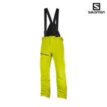 [Salomon]살로몬 19/20 칠 아웃 빕 팬츠 시트론색/CHILL OUT BIB PANT M Citronelle/남성용스키복하의/스키바지