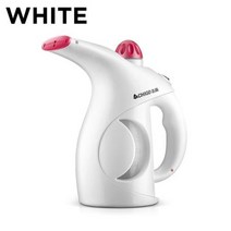 스팀다리미 전기 핸드헬드 스티머 800W 강력한 의류용 휴대용 15 초 빠른 가열 스팀 다리미 가정용 여행용 경량 원버튼 시작 7 홀 노즐, 01. 중국, 04. 하얀색, 03. 영국, White+UK