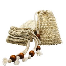자연 Sisal 대마 SoapBag 물집 라미 메쉬 비누 보관 가방 거품 제조기 더블 레이어 그물 가방 거품 쉬운 거품 비누 홀더, 10PC