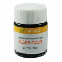 아이피피IPP 락카 도료 CL208 클리어 골드 18ml