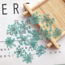 압화diy 압화공예 12Pcs 에폭시 수 지 펜 던 트 목걸이 쥬얼리 공예 DIY 액세서리 인공 꽃 장식에 대 한 자, [14] 9