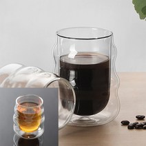 내열 유리컵 200ML 티컵 라떼아트잔 쌍화차잔 미니커피잔 엔틱커피잔 투명찻잔 홍차잔 부부찻잔 수입커피잔