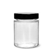 MIR 유리병 일자형 딥캡 150ml 원형 잼병 수제청 공병 소분저장 밀폐유리용기