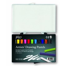문교 전문가용 드로잉파스텔 12색 (콘테대용) 세트