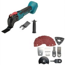 전기대패 자동대패 전동 손 미니 목공 Makita 18V 배터리 전기 무선 진동 멀티 툴 기계 트리머 톱 리노베이터 파워, A1
