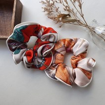 실크 감촉 에르 곱창밴드 명품머리띠